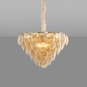 Ritz - Oval Glass Chandelier